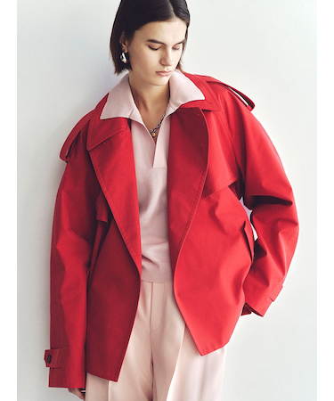 ショートトレンチコート