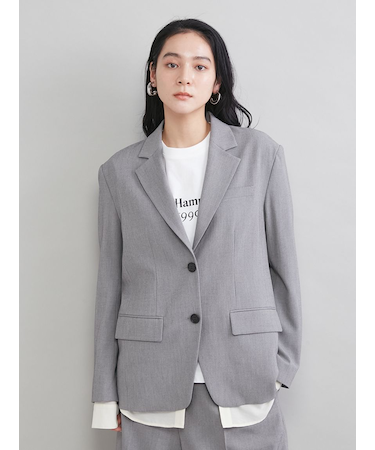 シャツレイヤードジャケット