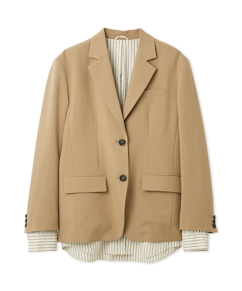 シャツレイヤードジャケット｜ミラオーウェンの通販｜&mall（アンド