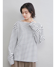ボートネックボーダーＴシャツ