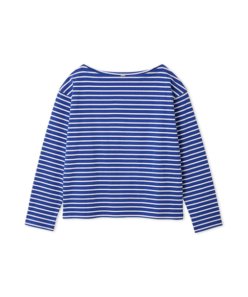 ボートネックボーダーTシャツ