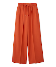 ２タックウエストゴムワイドイージーパンツ