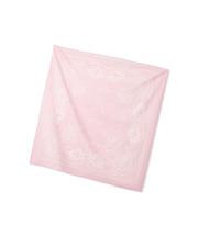 バンダナ柄綿シルクスカーフ