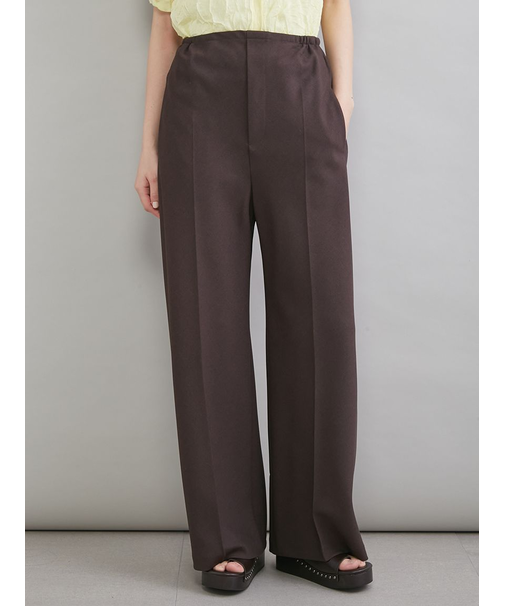 ウエストゴムワイドイージーパンツ