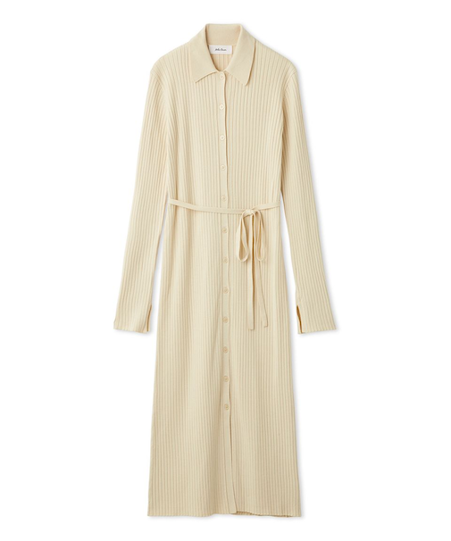 ワイドリブロングカーディガン