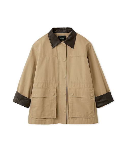 ショートテントシルエットハンティングジャケット｜ミラオーウェンの