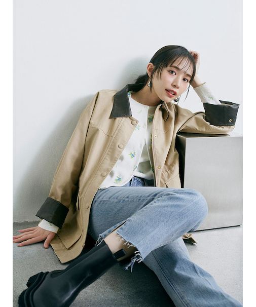 ハーフ丈ハンティングジャケット