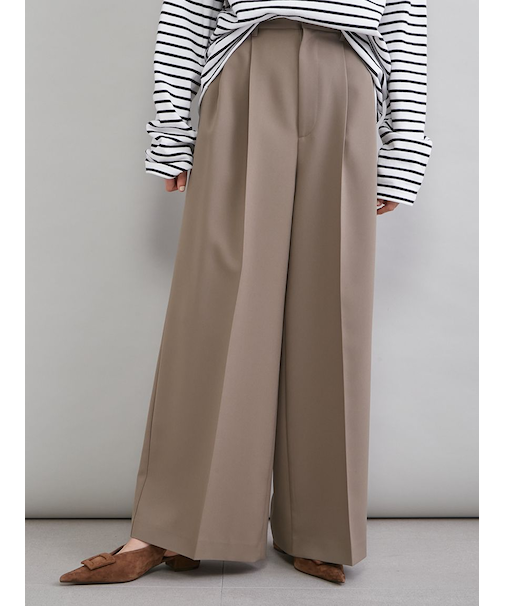 【井桁さんコラボ】２タックワイドパンツ