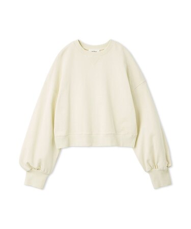 フォルムスリーブショートトレーナー