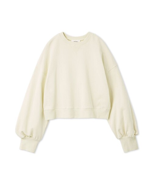 フォルムスリーブショートトレーナー