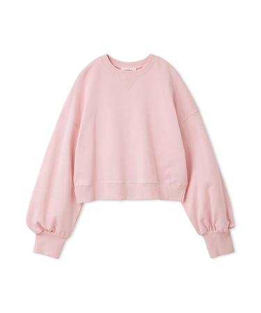 フォルムスリーブショートトレーナー