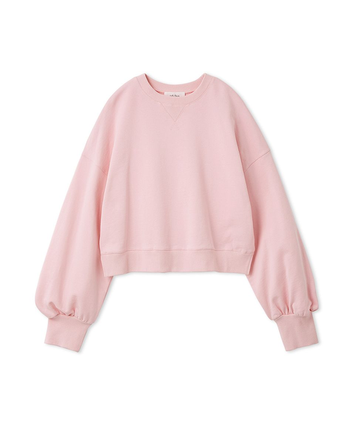 フォルムスリーブショートトレーナー