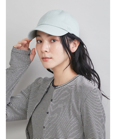 ポイントロゴ刺繍キャップ