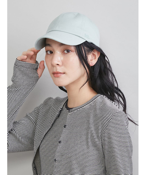 ポイントロゴ刺繍キャップ