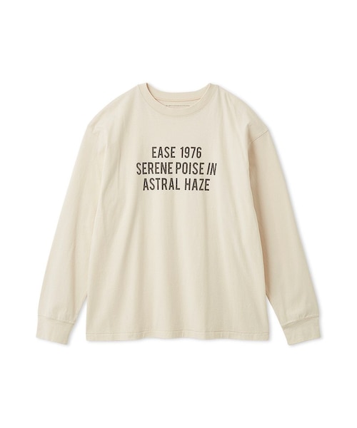 3段ロゴグラフィックロングTシャツシャツ｜ミラオーウェンの通販