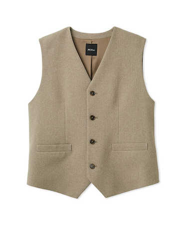 後ろバックル付きベスト