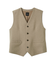 後ろバックル付きベスト