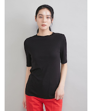 ウールテンセルハーフスリーブシアーＴ