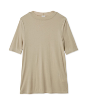 ウールテンセルハーフスリーブシアーＴ