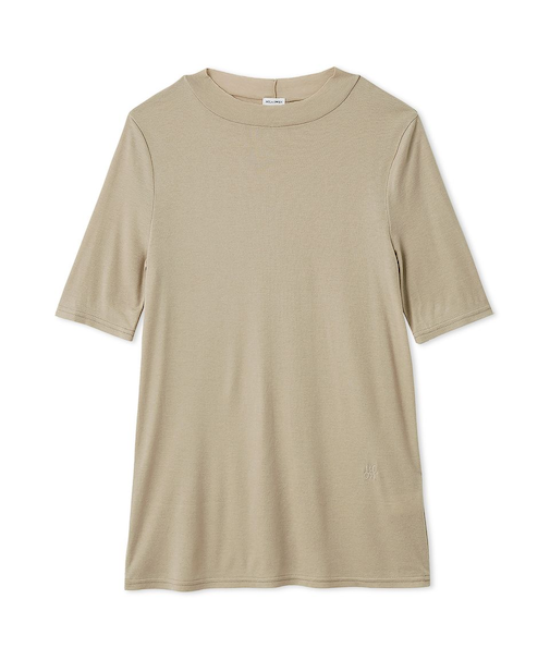 ウールテンセルハーフスリーブシアーT