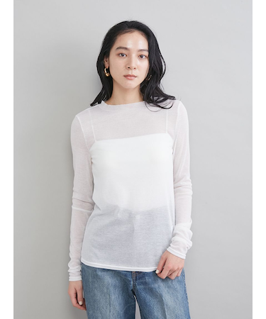 ウールテンセルシアーロングTシャツ