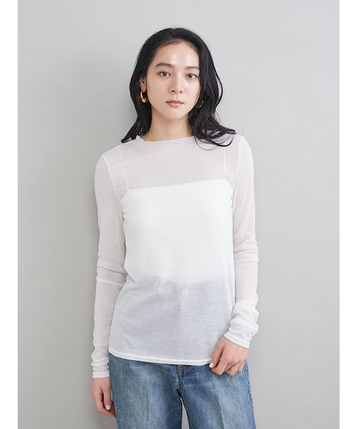 ウールテンセルシアーロングTシャツ