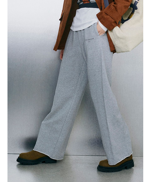 ストレートスエットパンツ