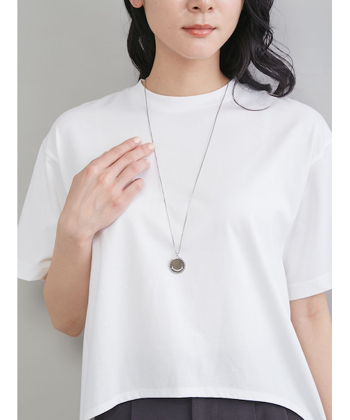 ランダムプレートチャームチェーンネックレス