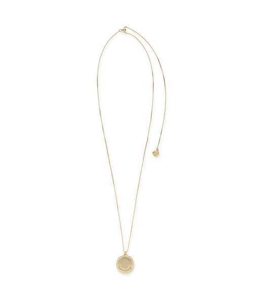 ランダムプレートチャームチェーンネックレス