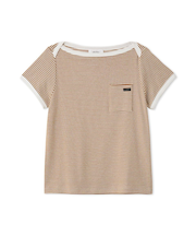 ボートネックコンパクトＴシャツ