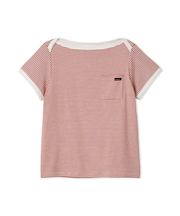 ボートネックコンパクトＴシャツ