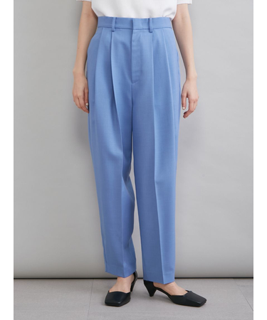 ２タックテーパードパンツ