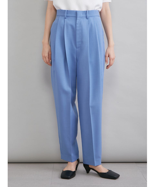 ２タックテーパードパンツ