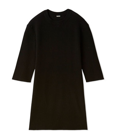 ＵＶケア半袖シアーリブニット