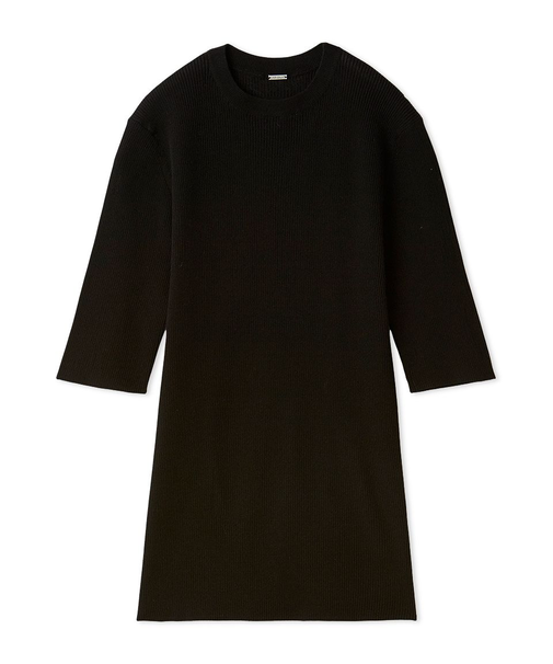 ＵＶケア半袖シアーリブニット