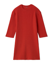 ＵＶケア半袖シアーリブニット