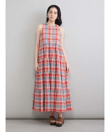 アメスリティアードマキシワンピース