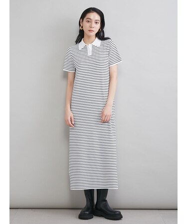 ストレートポロワンピース