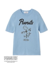 【PEANUTS RECORDS】ウッドストックジャガードリブニット