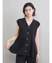 ペプラムデザインＶネックベスト