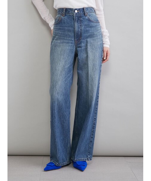 バギーフレアデニム