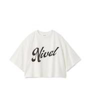 ショート丈ワイドグラフィックTシャツ