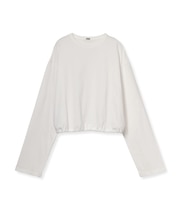 ショート丈ドロストロングTシャツ