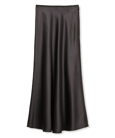 ウエストグログランサテンナロースカート