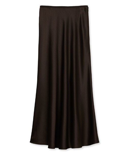 ウエストグログランサテンナロースカート