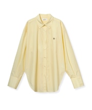 カーブヘム釦ダウンオーバーシャツ