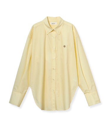 カーブヘム釦ダウンオーバーシャツ