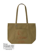 【PEANUTS RECORDS】キャンバストートバッグ