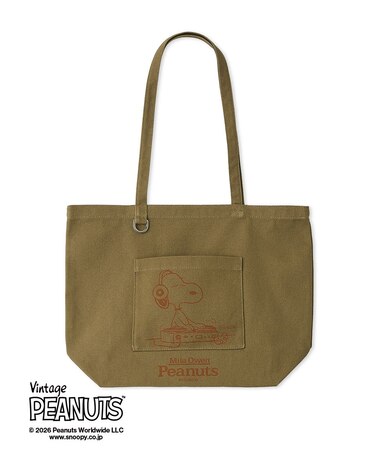 【PEANUTS RECORDS】キャンバストートバッグ