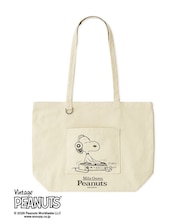 PEANUTS】チャーム付きペーパートート | ミラ オーウェン(Mila Owen 